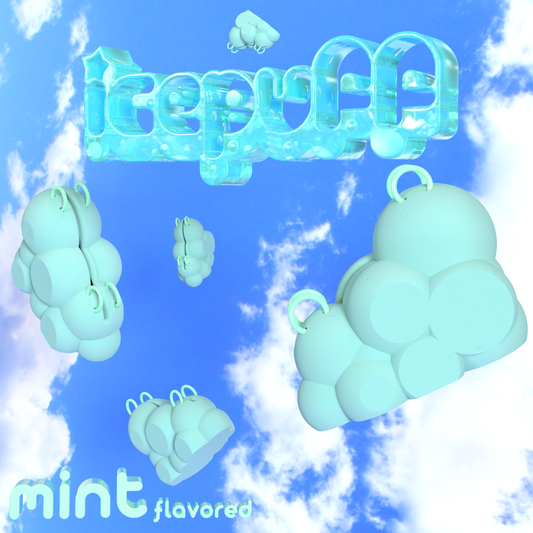 Mint flavored ICEPUFF