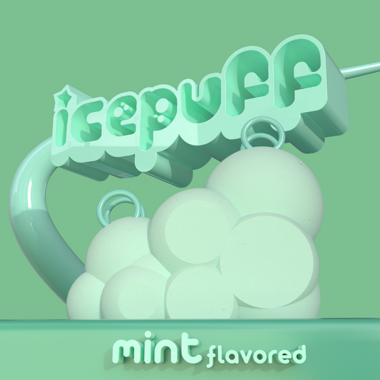 Mint flavored ICEPUFF